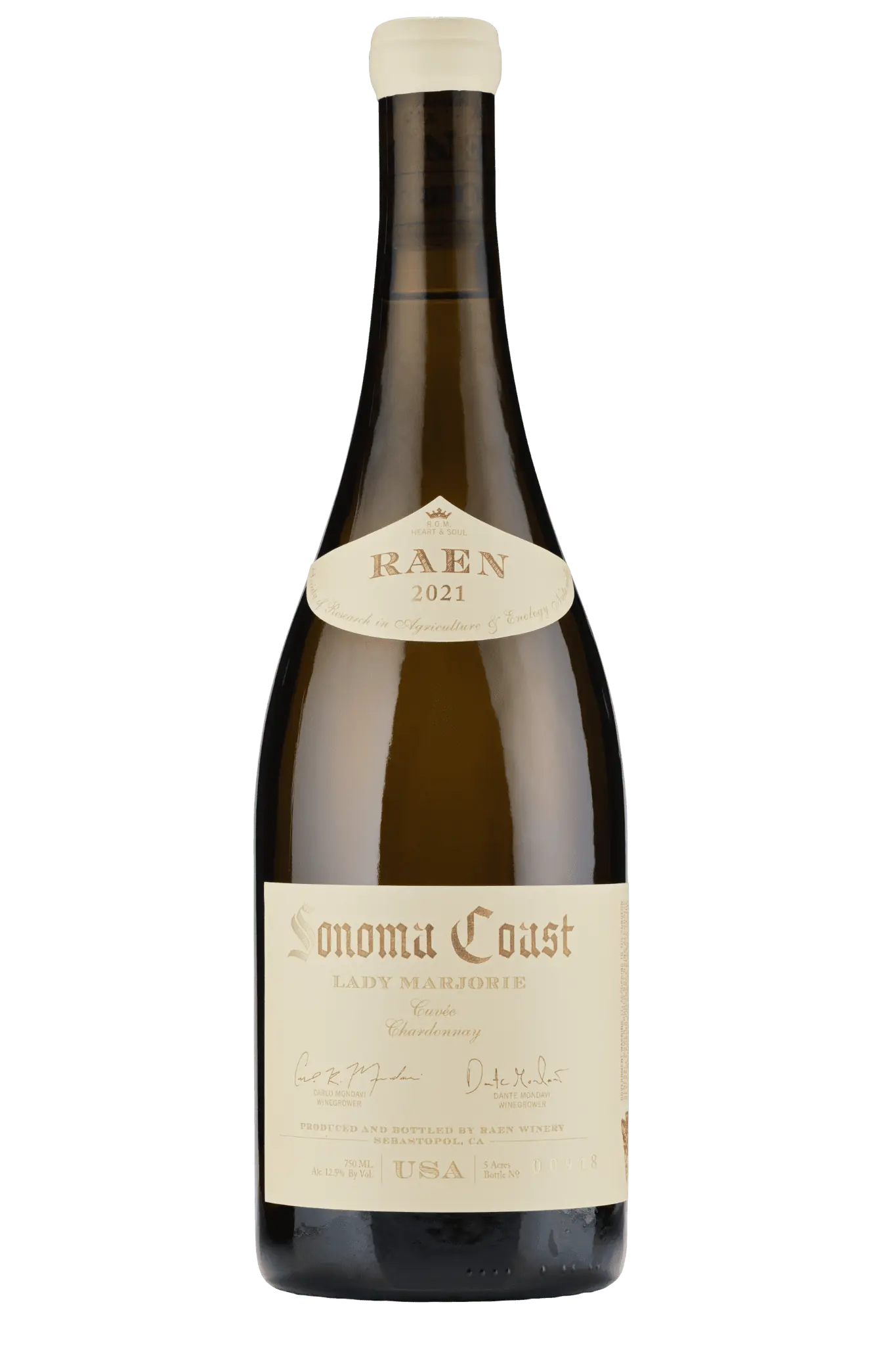 Fles Lady Marjorie Chardonnay