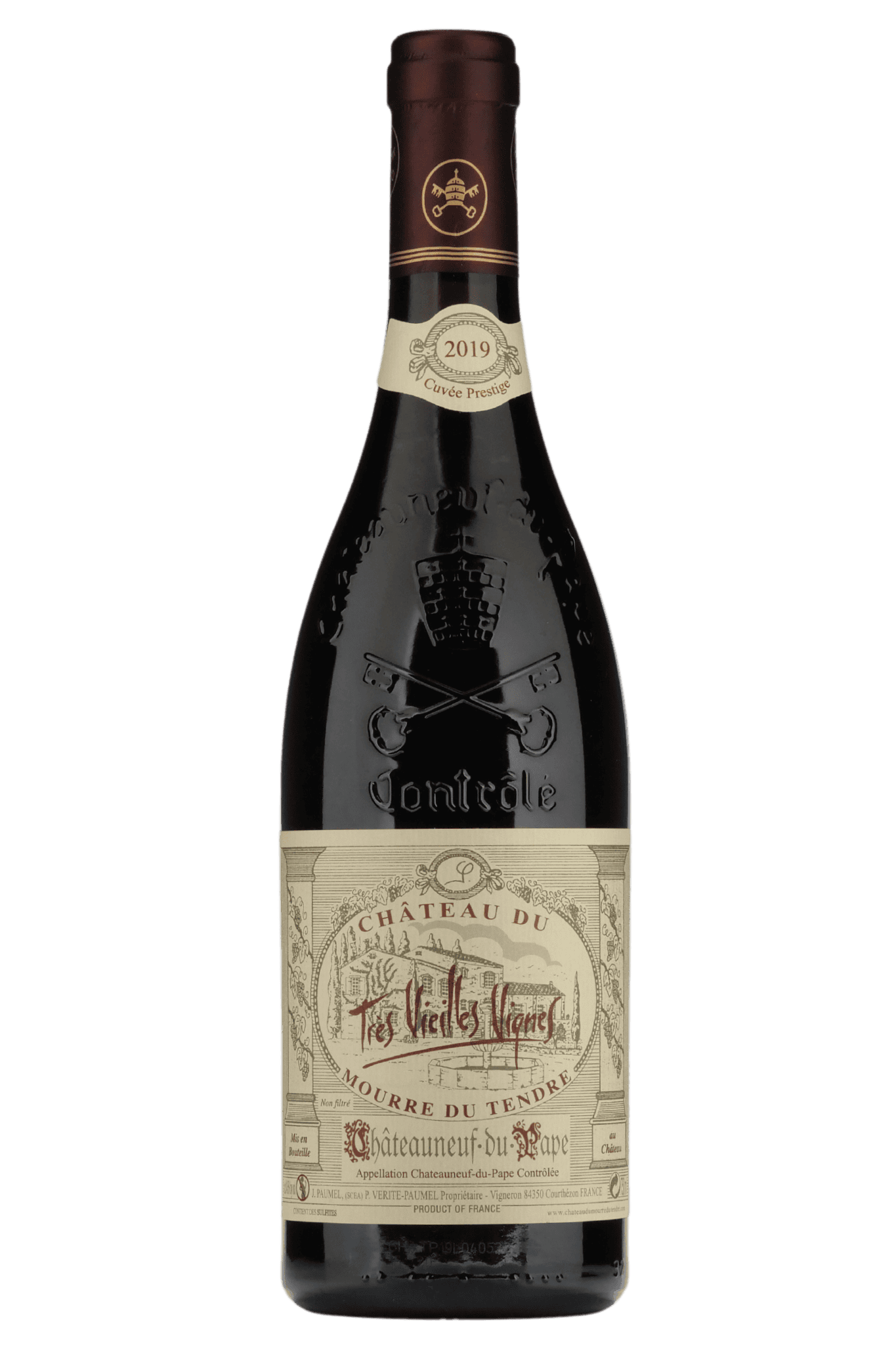 Fles Mourre du Tendre Châteauneuf