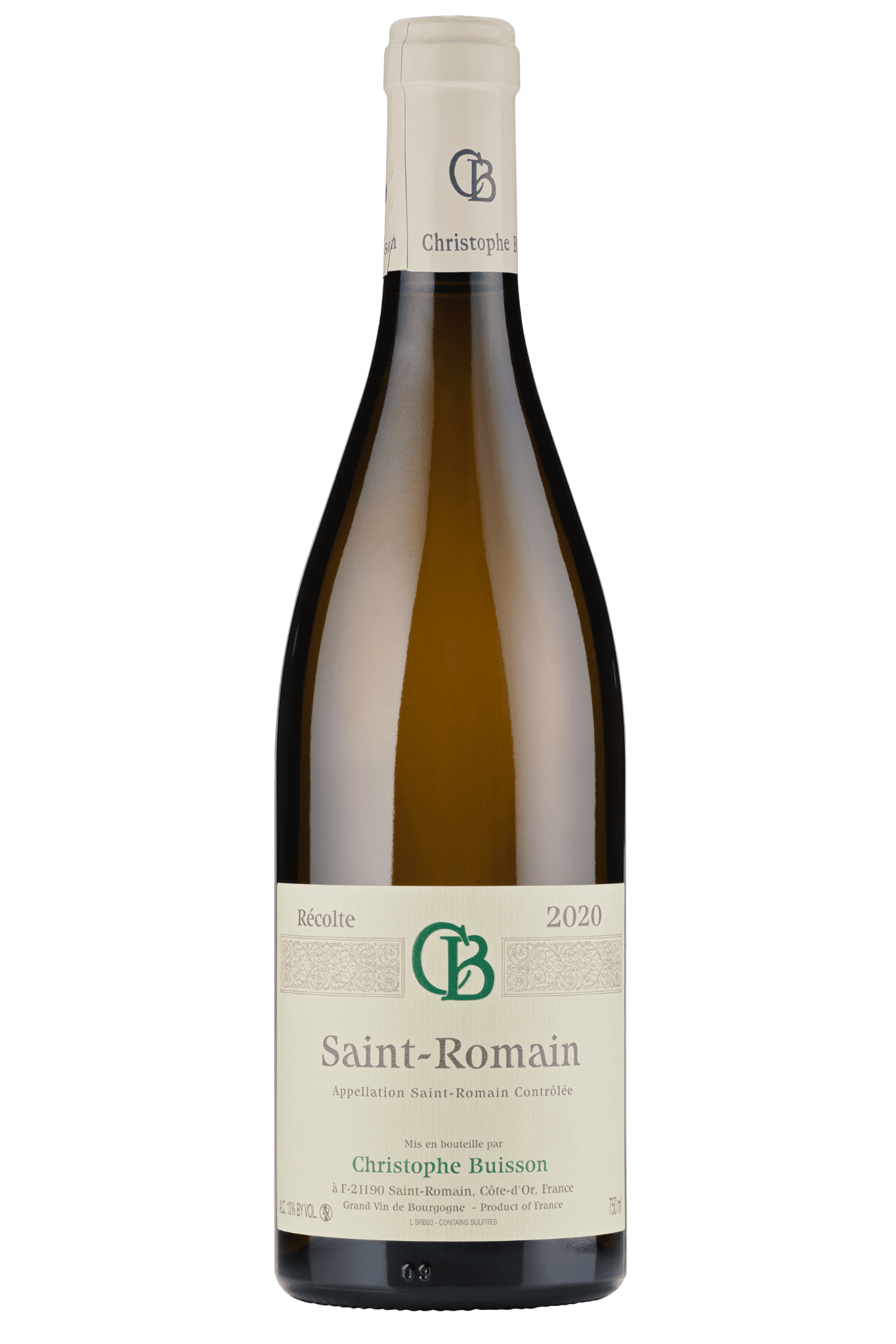 Fles Saint Romain Blanc