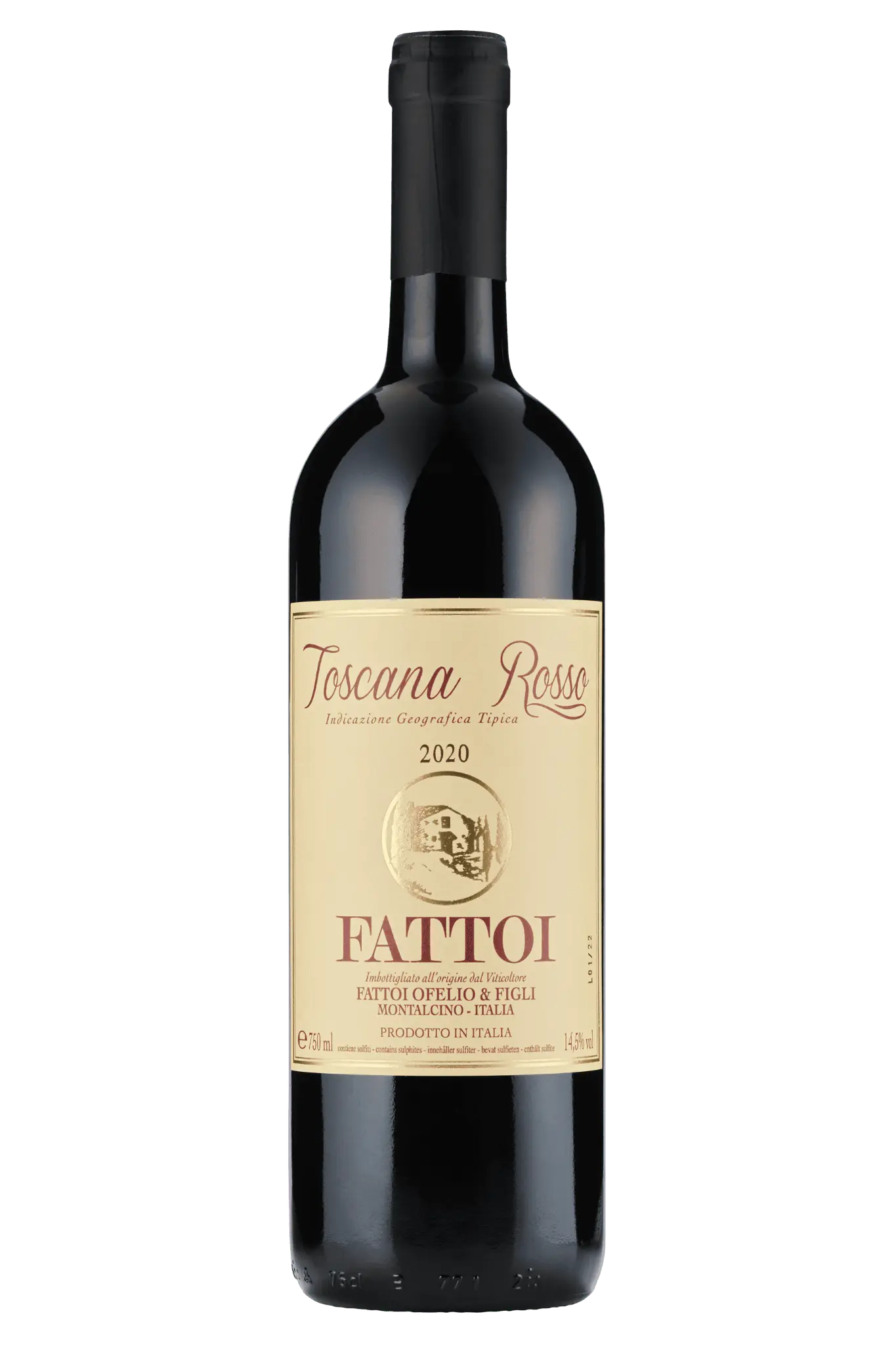 Fles Toscane IGT Rosso